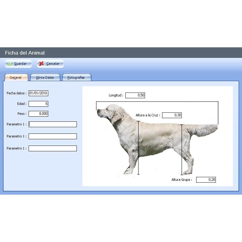 Programa GX10 gestión para criaderos