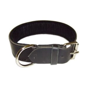 Collar de Cuero acolchado 50mm
