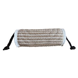 Cilindro Largo con Asas - mordedor de yute redondo