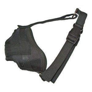 K9 Muzzle + forehead strap short nose, S