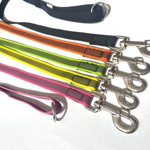 Correa antideslizante engomada 20mm Negra CON ASA