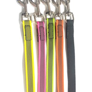 Correa goma entretejida 20mm Negra SIN ASA