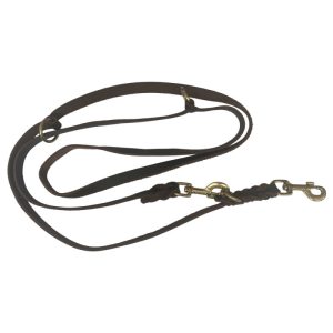 Ramal policial Cuero engrasado Schweikert 240cm 16mm