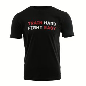 Camiseta Unisex “Train Hard."