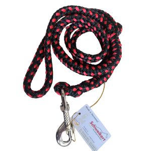 Correa Multi Cuerdas Rojo y Negro 12mm