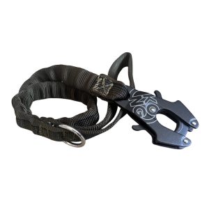 Correa táctica para perros con mosquetón Kong | Retención profesional ajustable