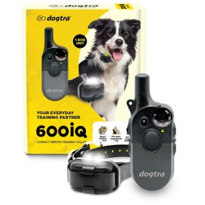 Dogtra 600iQ collar electrónico de adiestramiento para perros con alcance de 600 metros e impermeable.