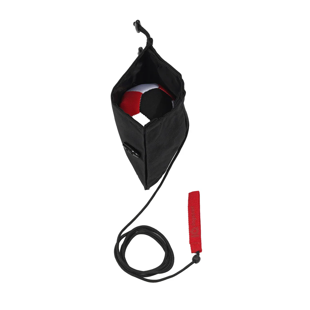 Detalle del bolsillo magnético IQ Dogsport con cierre automático