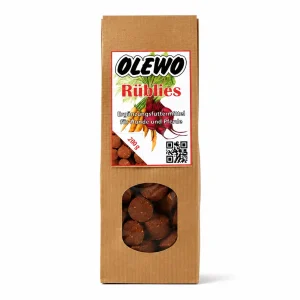 Olewo Rüblies Snack de Zanahoria y Remolacha para Perros 200gr