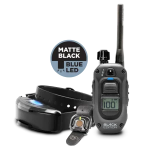 Dogtra 1200X black edition profesional con manos libres y led azul